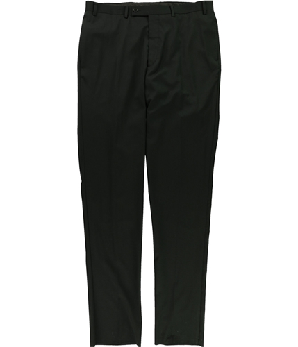 Calvin Klein Mens Tonal Stripe Dress Pants Slacks black 37/Unfinished