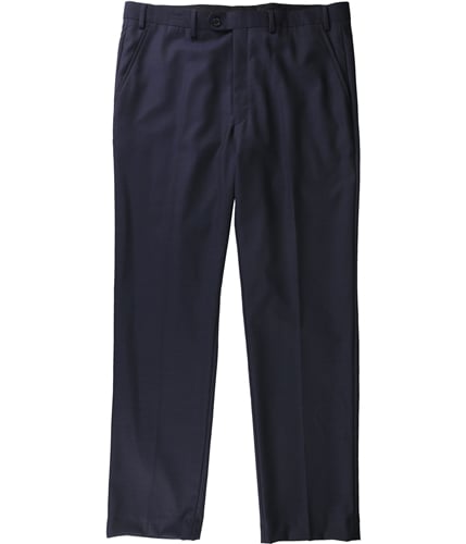 Alfani Mens Slim-Fit Textured Dress Pants Slacks navy 30x30