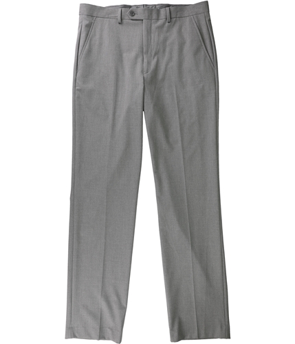 Alfani Mens Pinstripe Dress Pants Slacks grey 33x32