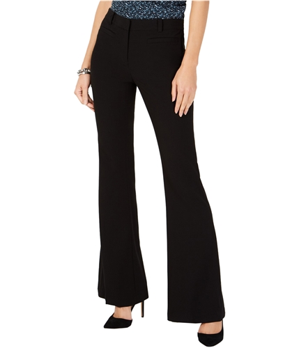 Michael Kors Womens Flare Casual Trouser Pants black 6x34