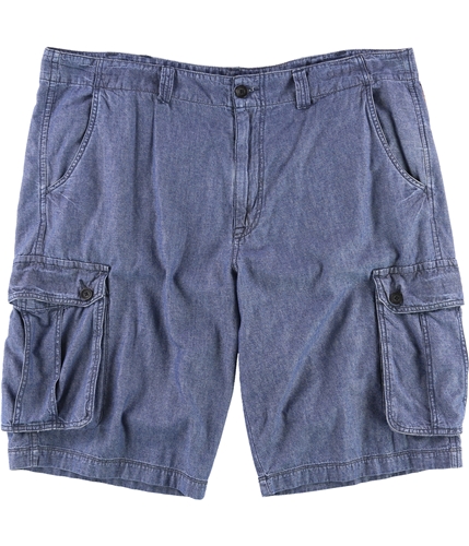 Calvin Klein Mens Denim Casual Bermuda Shorts blue 40