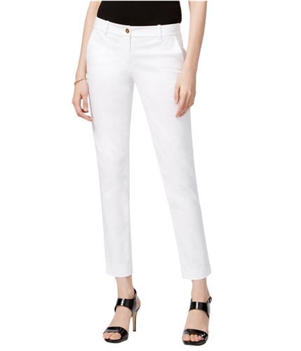 Michael Kors Womens Miranda Casual Trouser Pants white 2x29