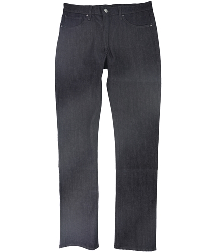 DSTLD Mens Solid Straight Leg Jeans blue 28x32