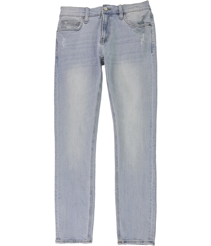 DSTLD Mens Faded Skinny Fit Jeans lightblue 29x30