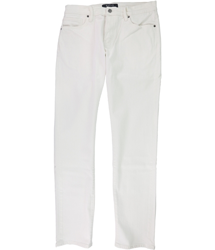 DSTLD Mens Solid Slim Fit Jeans white 29x30