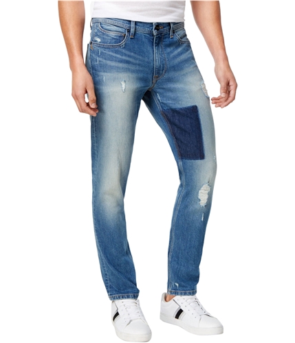 Sean John Mens Essex Slim Fit Stretch Jeans resistancewash 30x32