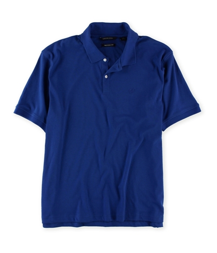 Sean John Mens Solid Original Fit Rugby Polo Shirt limoges L