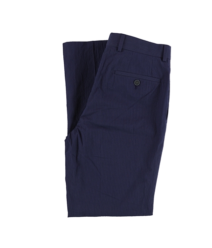 bar III Mens Seersucker Dress Pants Slacks blue 30x30