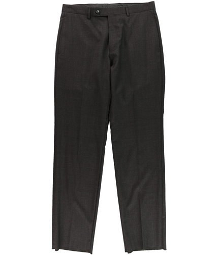Calvin Klein Mens Flat Front Casual Trouser Pants darkbrown 32x34