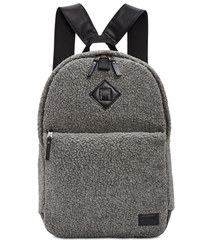 Steve Madden Mens Sherpa Standard Backpack grey