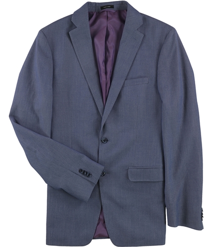 Sean John Mens Slim-Fit Stretch Two Button Blazer Jacket lightblue 40