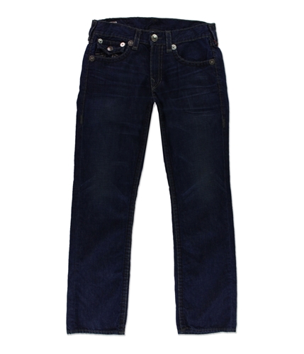 True Religion Mens Ricky Spit Chain STI Regular Fit Jeans mzd 33x32