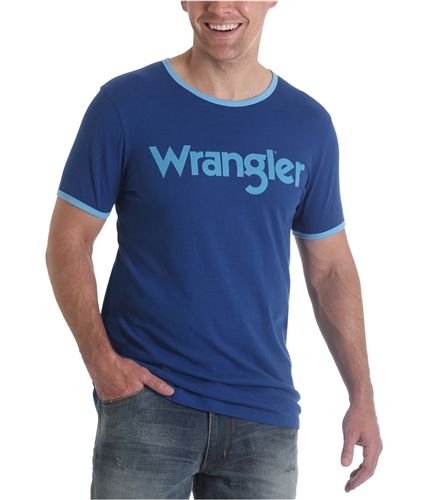 Wrangler Mens Retro Kabel Graphic T-Shirt limogesblue M