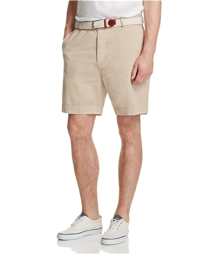 TailorByrd Mens Garment Washed Casual Chino Shorts ltkhaki 32
