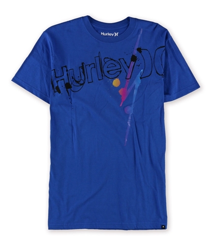 Hurley Mens Loathing Graphic T-Shirt roy M