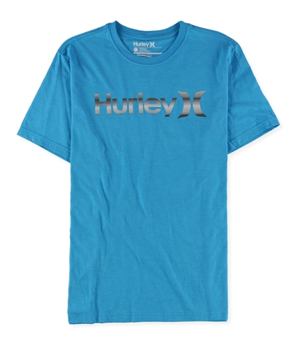 Hurley Mens Logo Graphic T-Shirt ink L