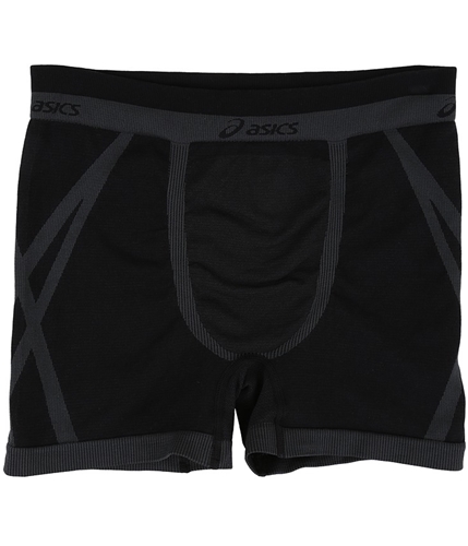 ASICS Mens Seamless Underwear Boxer Briefs black S/M