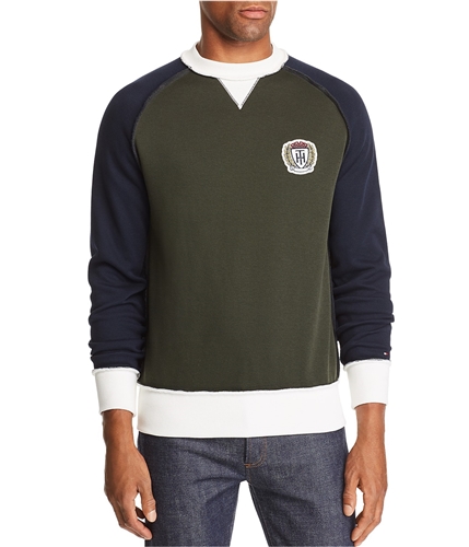Tommy Hilfiger Mens ColorBlocked Sweatshirt 902 S