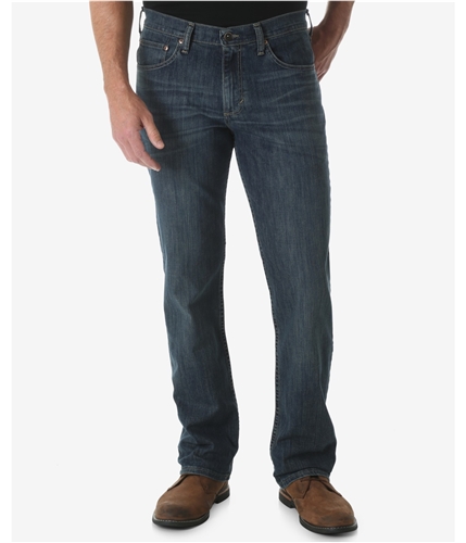 Wrangler Mens Classic Straight Leg Jeans blue 31x32