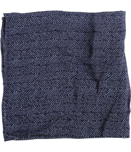 The Men's Store Mens Wool Pocket Square navy One Size