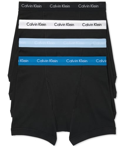 Calvin Klein Mens 4pk Cotton Underwear Boxer Briefs 914 L