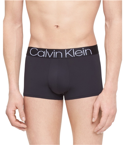 Calvin Klein Mens Low Rise Underwear Boxer Briefs black M