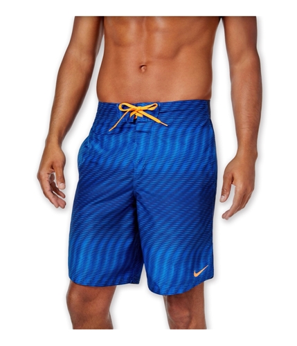 Nike Mens Wave Stripe-E Swim Bottom Board Shorts hypercobalt 2XL