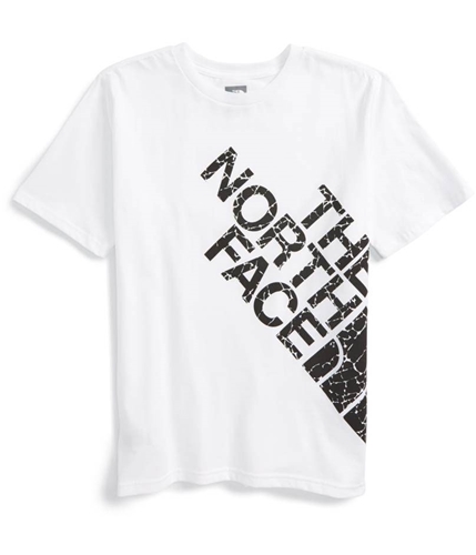The North Face Boys Logo Graphic T-Shirt tnfwht L