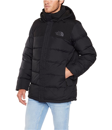 The North Face Mens Nuptse Ridge Down Quilted Jacket tnfblk M
