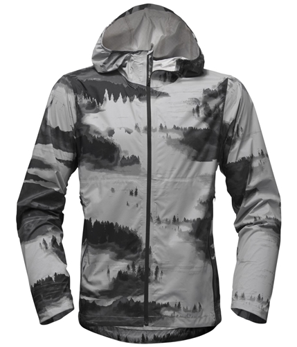 The North Face Mens Stormy Trail Raincoat medgray M
