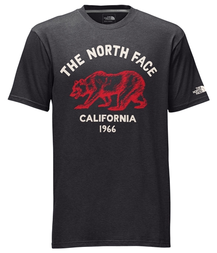 The North Face Mens California 1966 Graphic T-Shirt tnfdkgry S