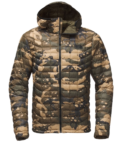 The North Face Mens ThermoBall Quilted Jacket woodchipcamo XL