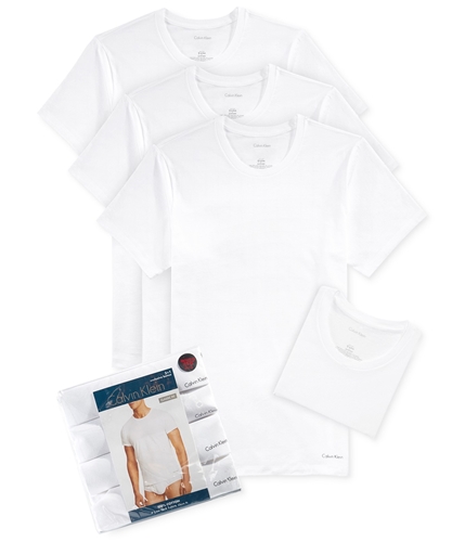 Calvin Klein Mens 3+1 Pack Basic T-Shirt 100 S