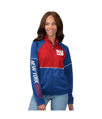 G-III Sports Womens New York Giants Track Jacket Sweatshirt gia 2XL
