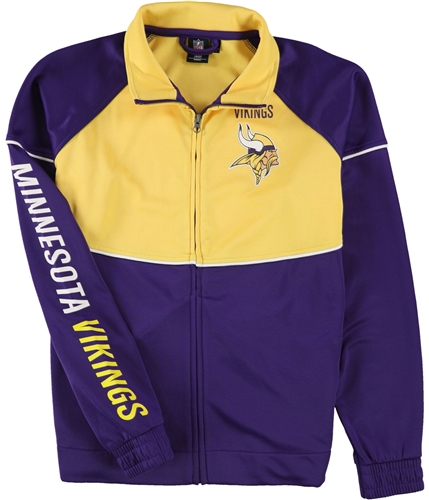 G-III Sports Womens Minnesota Vikings Track Jacket Sweatshirt vik M