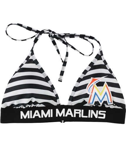 G-III Sports Womens Miami Marlins Bikini Swim Top fml S
