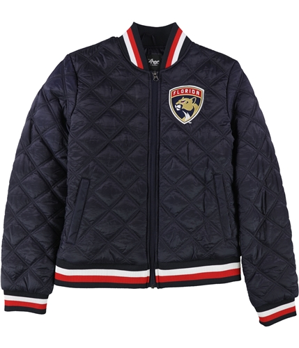 G-III Sports Womens Florida Panthers Quilted Jacket flp S