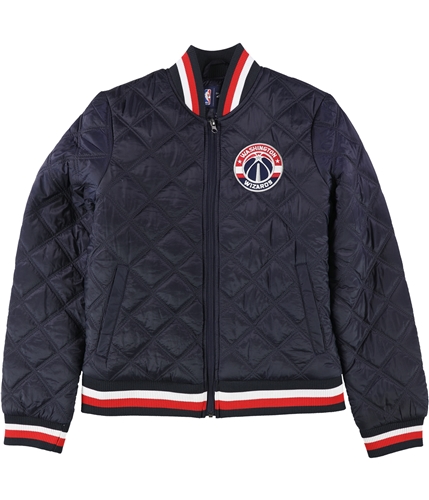 G-III Sports Womens Washington Wizards Quilted Jacket waw S