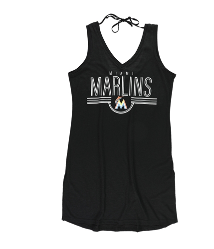 G-III Sports Womens Miami Marlins Tank Dress fml S