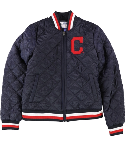 G-III Sports Womens Cleveland Indians Quilted Jacket cli S