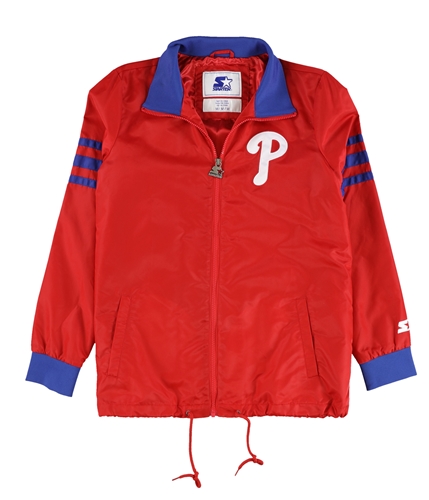 Starter Mens Philadelphia Phillies Varsity Jacket, PHP