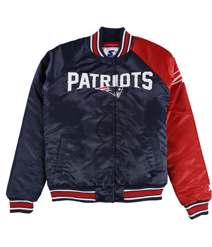 STARTER Mens New England Patriots Varsity Jacket pat S