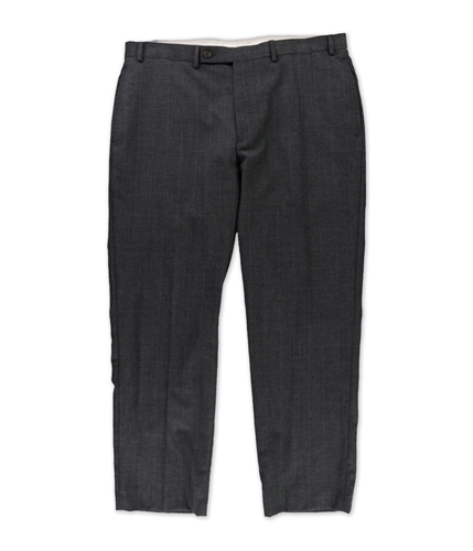 Ralph Lauren Mens Plaid Dress Pants Slacks charcoal 33x30