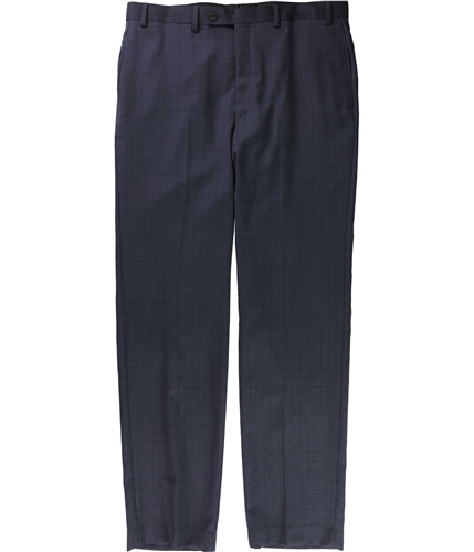 Ralph Lauren Mens Windowpane Casual Trouser Pants navy 32x30