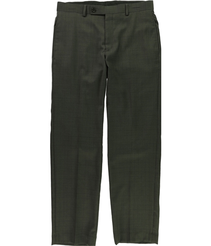Ralph Lauren Mens Windowpane Dress Pants Slacks brown 30x30