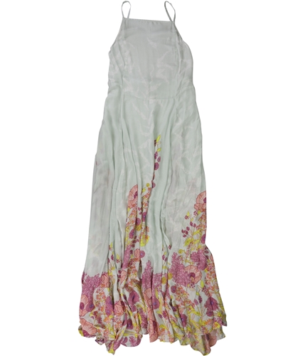 Free People Womens Floral Maxi Dress black S