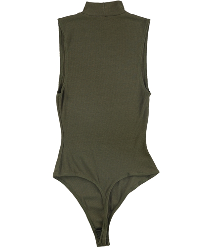 Free People Womens Save Tonight Thong Bodysuit Jumpsuit green L
