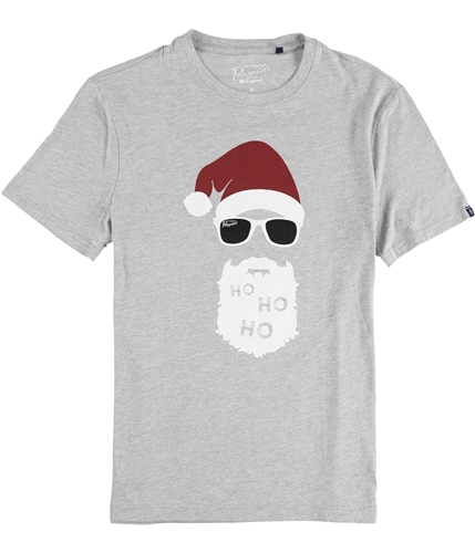 Original Penguin Mens Ho Ho Ho Graphic T-Shirt rainheather S