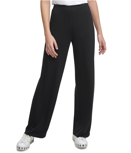 DKNY Womens Solid Yoga Pants black XS/30