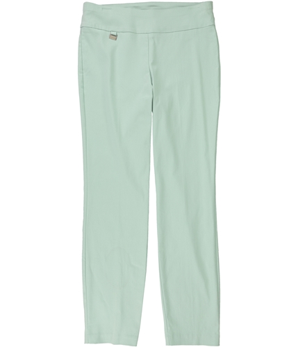 Alfani Womens Pull-On Casual Cropped Pants ltpasgrn 4x23